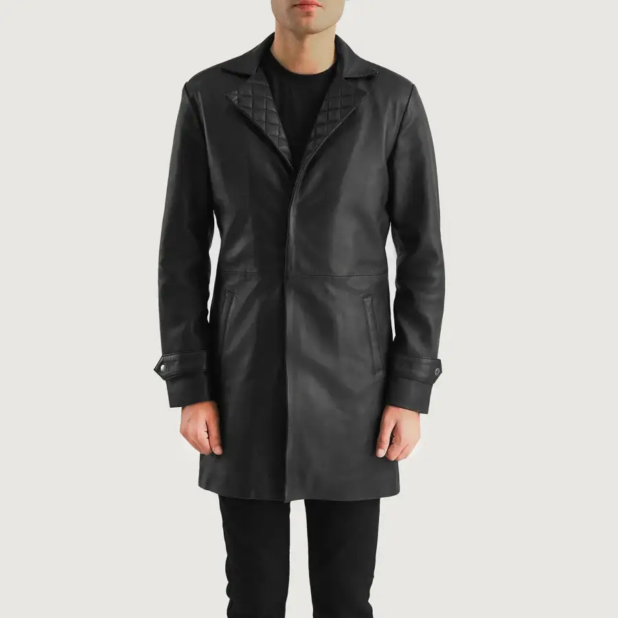 Men's Heritage Leather Coat