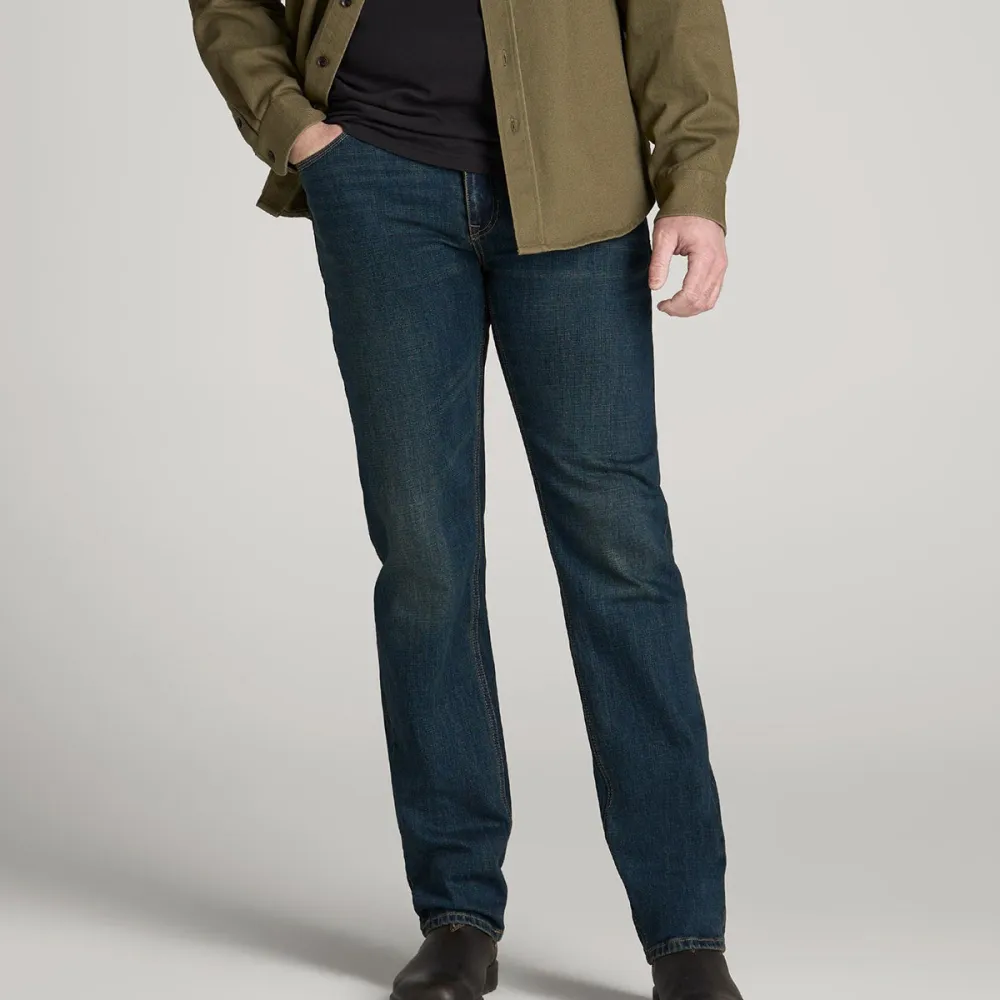 Men's Everyday Straight Leg Cotton Stretch Jeans