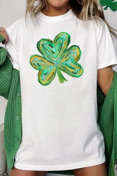 Weekend Round-Neck Short-Sleeve Cotton T-Shirt