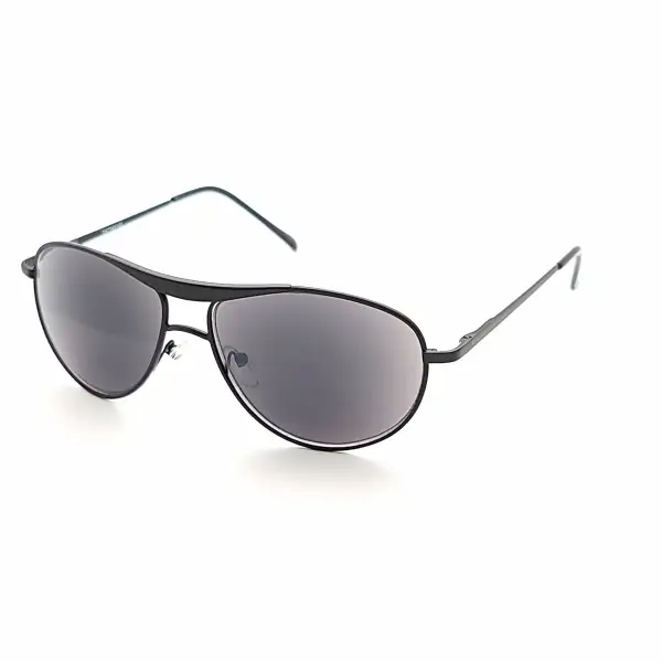Aviator Full-Lens Spring-Hinge Reading Sunglasses