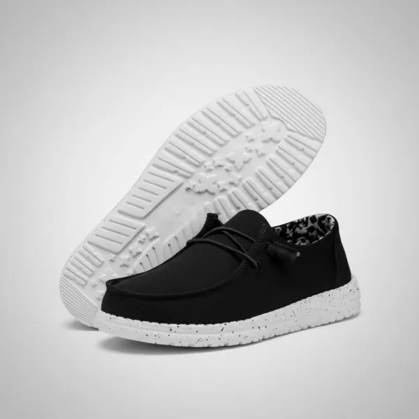 Basic Wide Fit Slip On Casual Shoes For Women