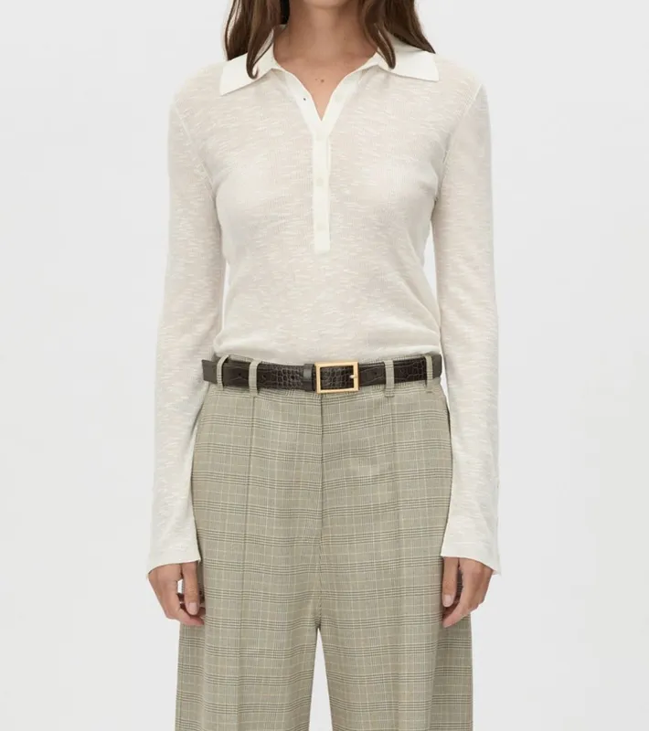 Ivory Knit Top