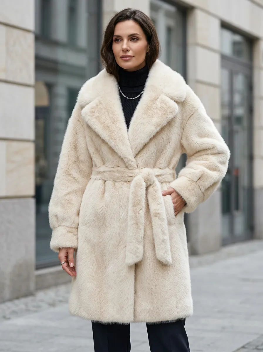 Women's Faux Fur Winter Coat