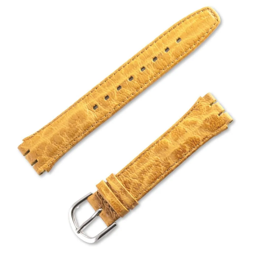 Textured Calf Leather Watch Strap