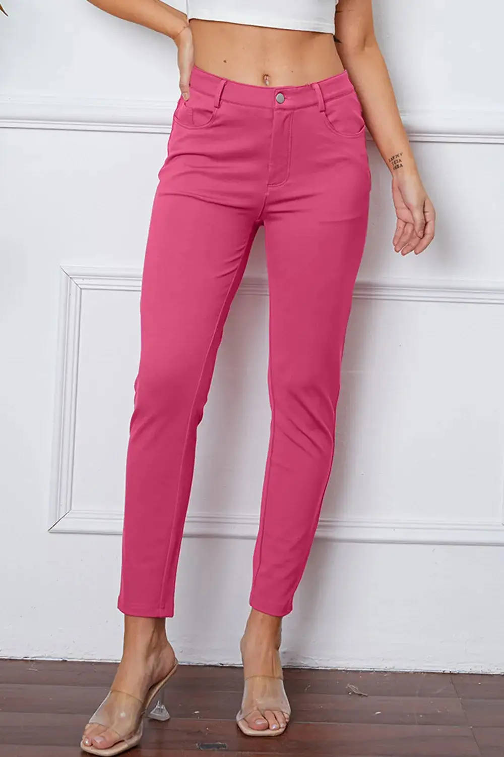 Pocketed Everyday Versatile Soft Pants