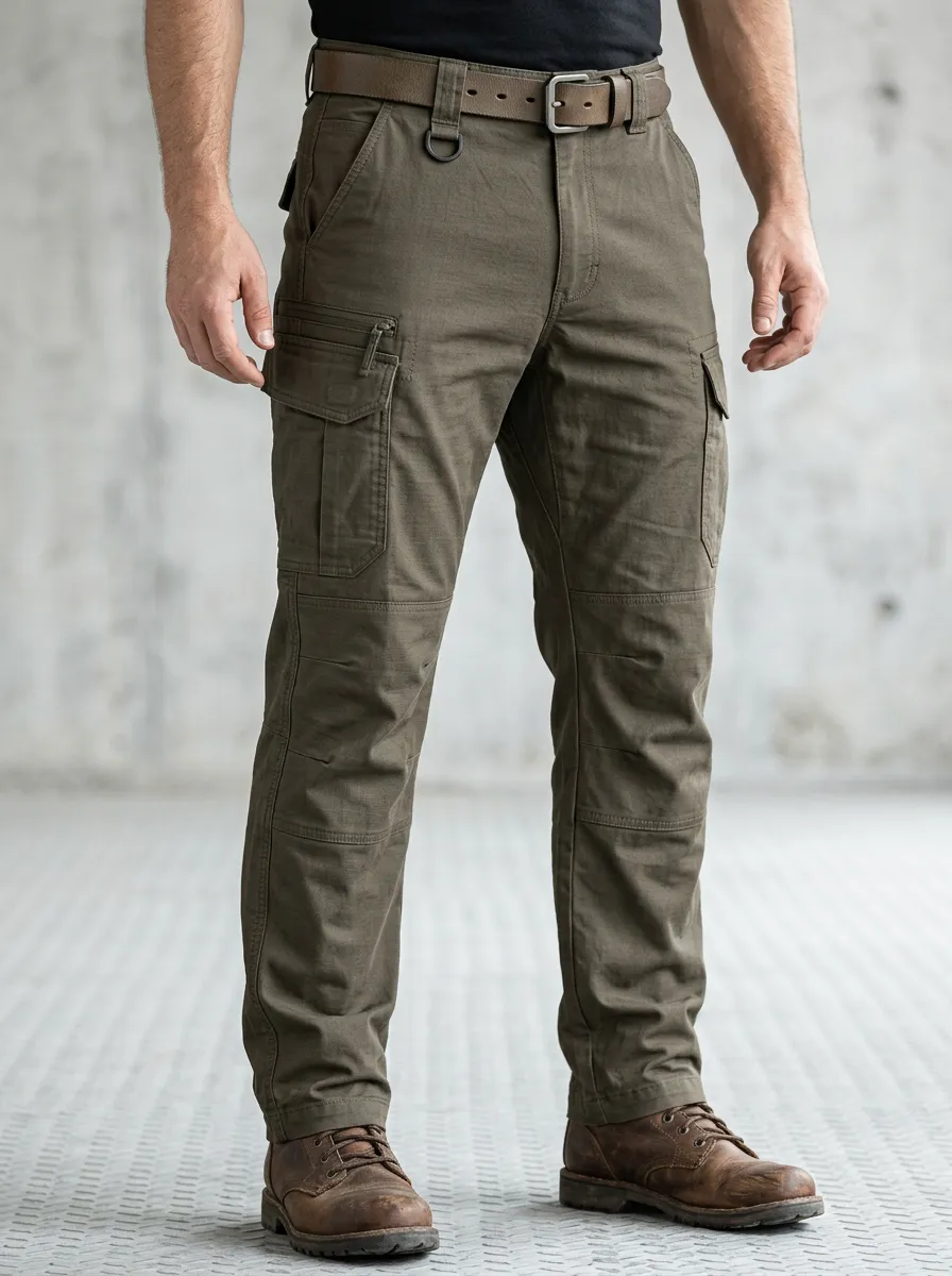 Minimal Comfort-Look Men's Multi-Pocket Waterproof Tactical Cargo Pants