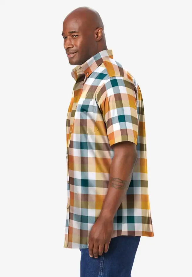 Short Sleeve Wrinkle-Free Sport Shirt