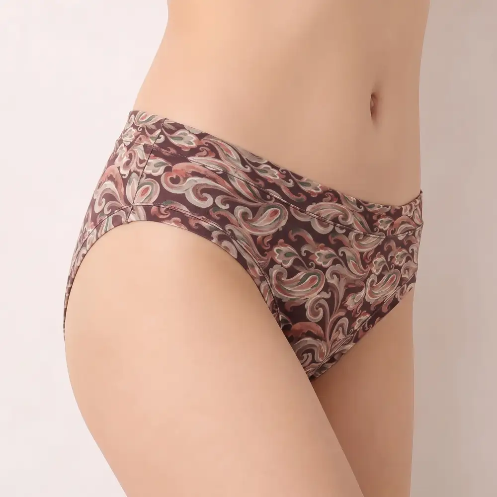 Printed Low-Rise Modal Panty