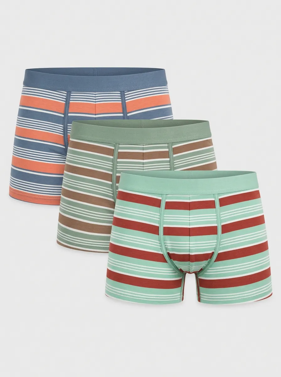 Men's Camden Stripe Boxer Briefs 3-Pack