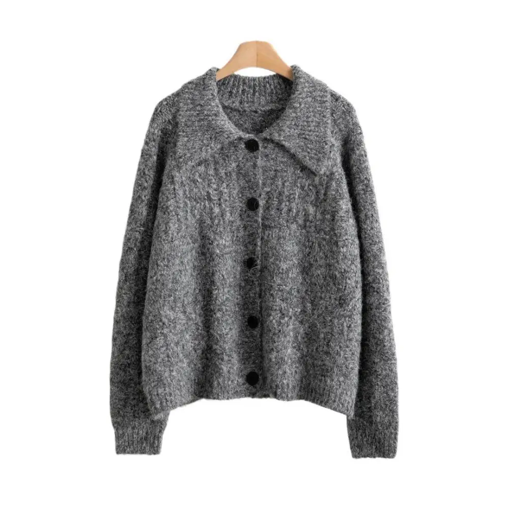 Women's Fleece Textured Cardigan