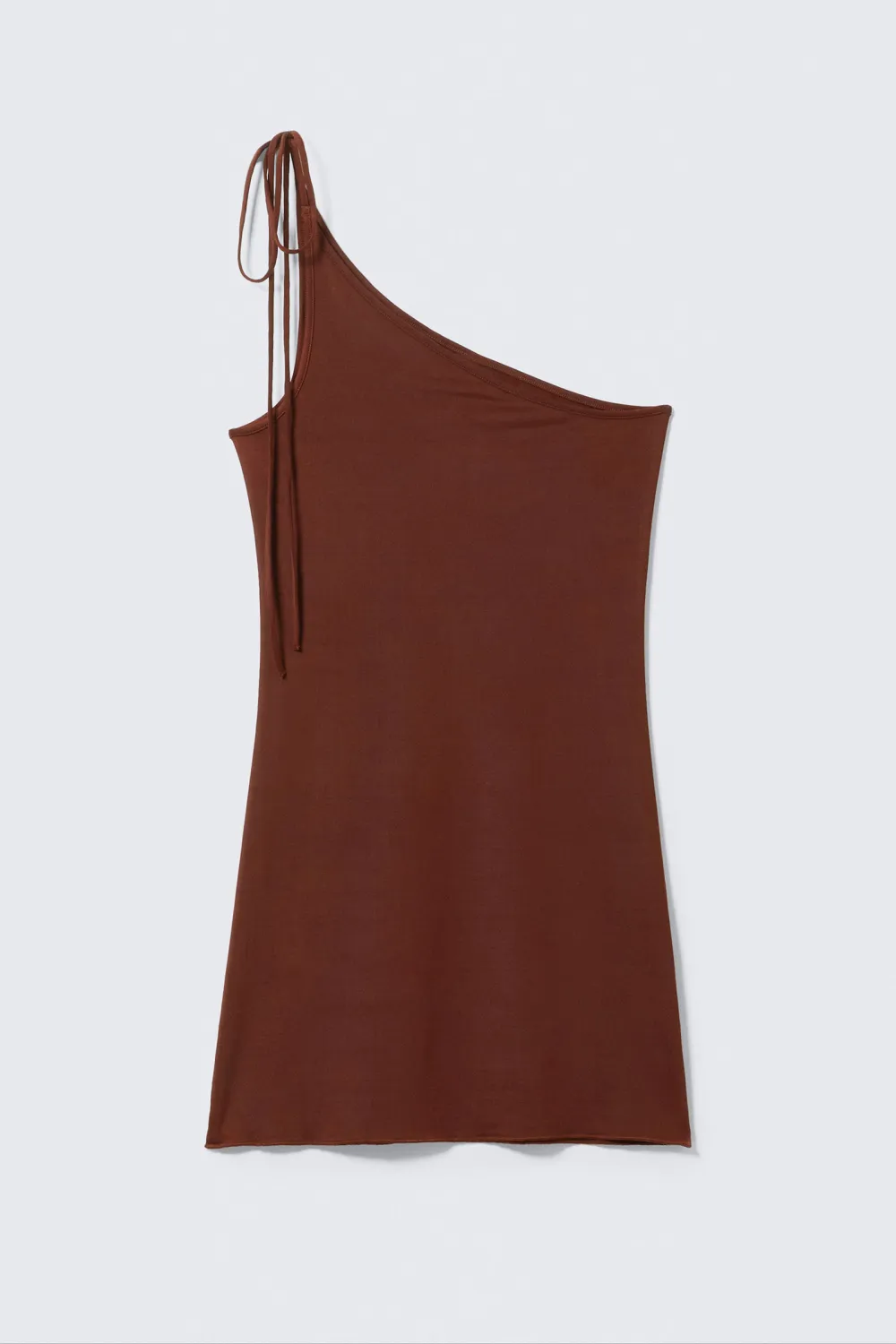 Tied Shoulder Sleeveless Dress