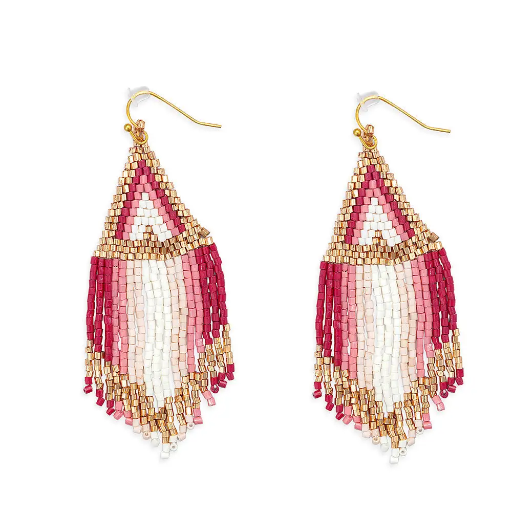 Decorative Delicate Artful Statement Earrings