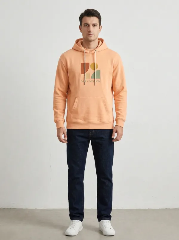 Men's Everyday Daily Motion Geometric Abstract Print Hoodie
