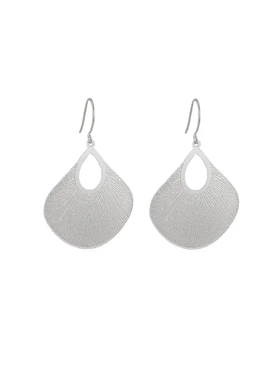 Uchiwa Drop Uchiwa Earrings