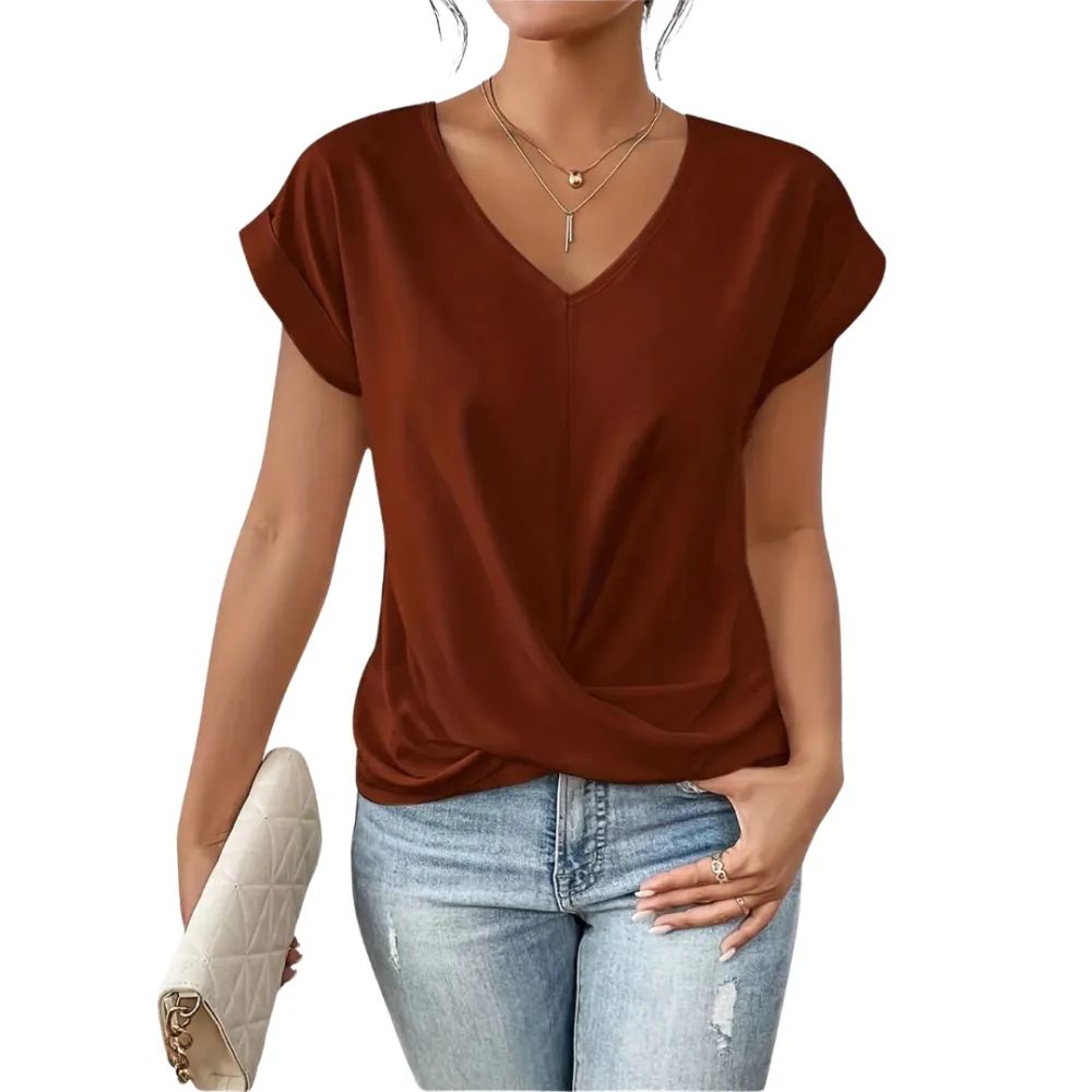  Casual V Neck Shirt