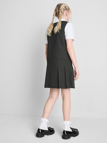 7-15yrs | 2pk Pleated Pinafore School Dresses detail 1