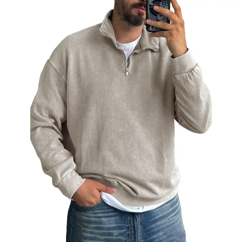 Relaxed Pullover Sweatshirt