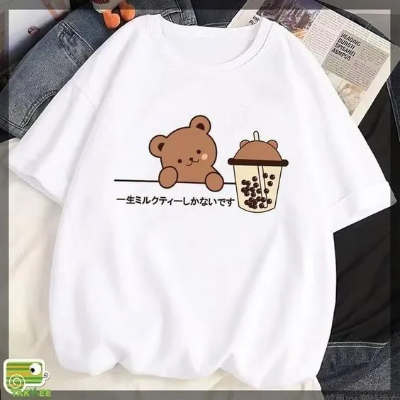 Bear Bubble Tea Tee