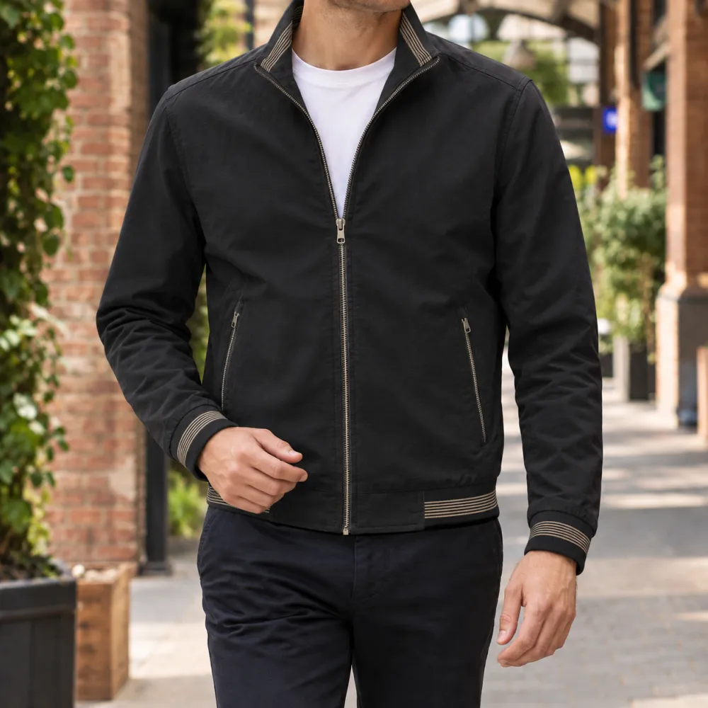 Cotton Slim Jacket