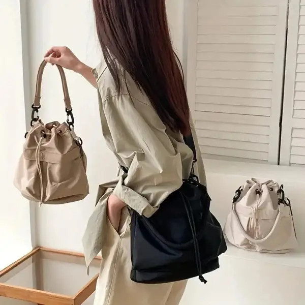 Functional Luxury: Large-Capacity Soft-Structure Crossbody