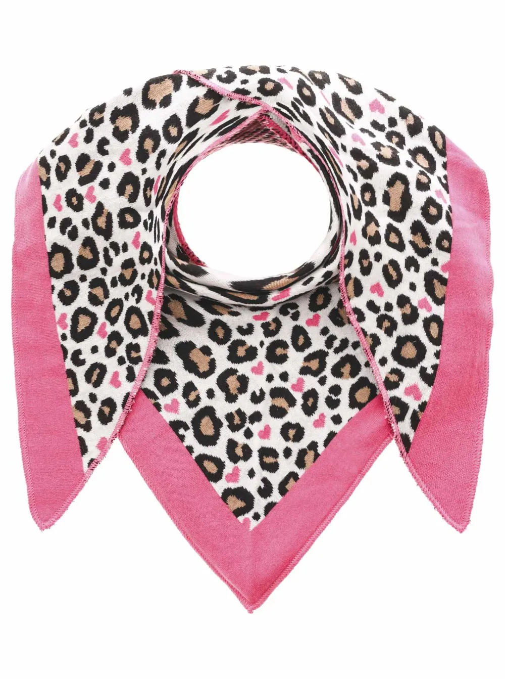 Refined Cotton Wool Leopard Pattern Fashion Scarf