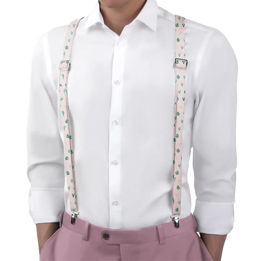 Cactus Herbage Theme Suspenders