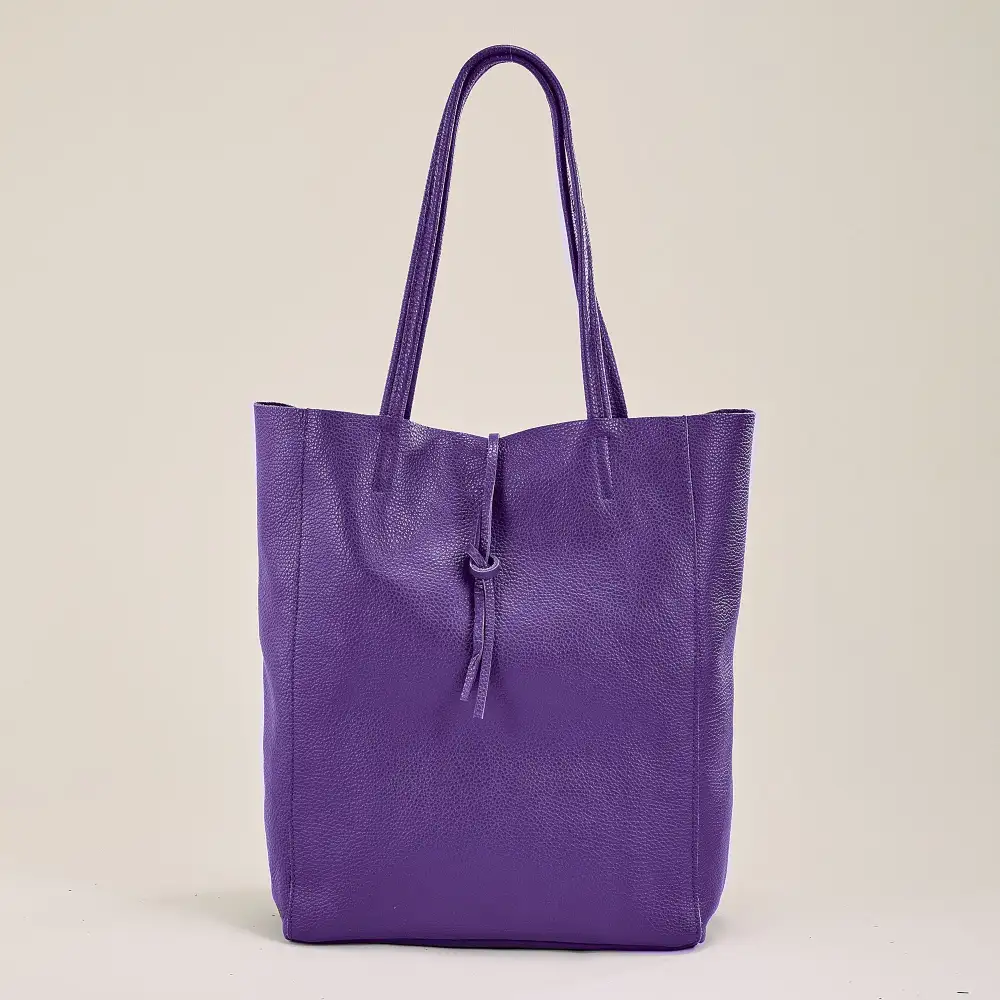 Artisan Leather Tote Bag