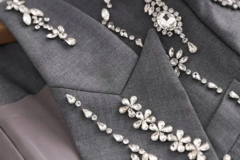 Shimmer Beaded Blazer