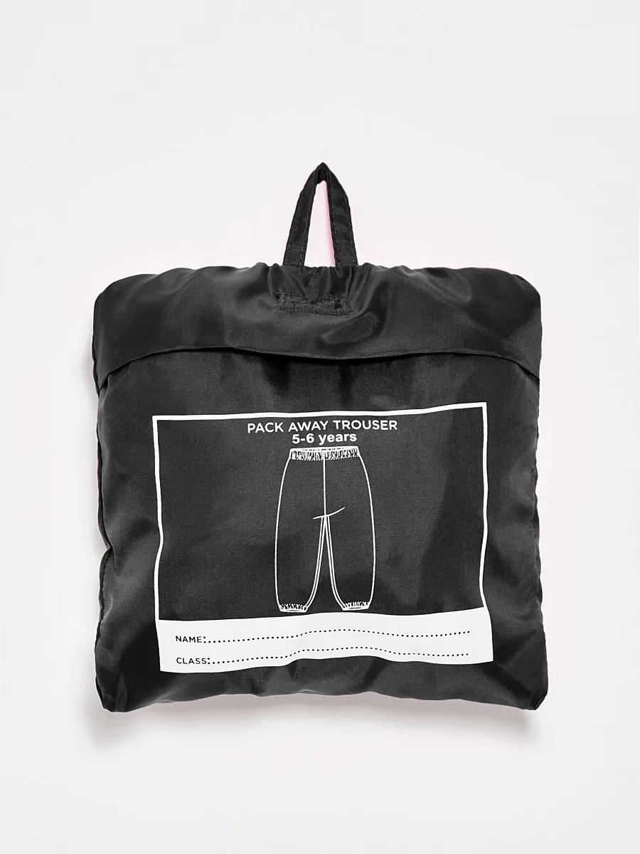Black Shower Proof School Pac A Trousers