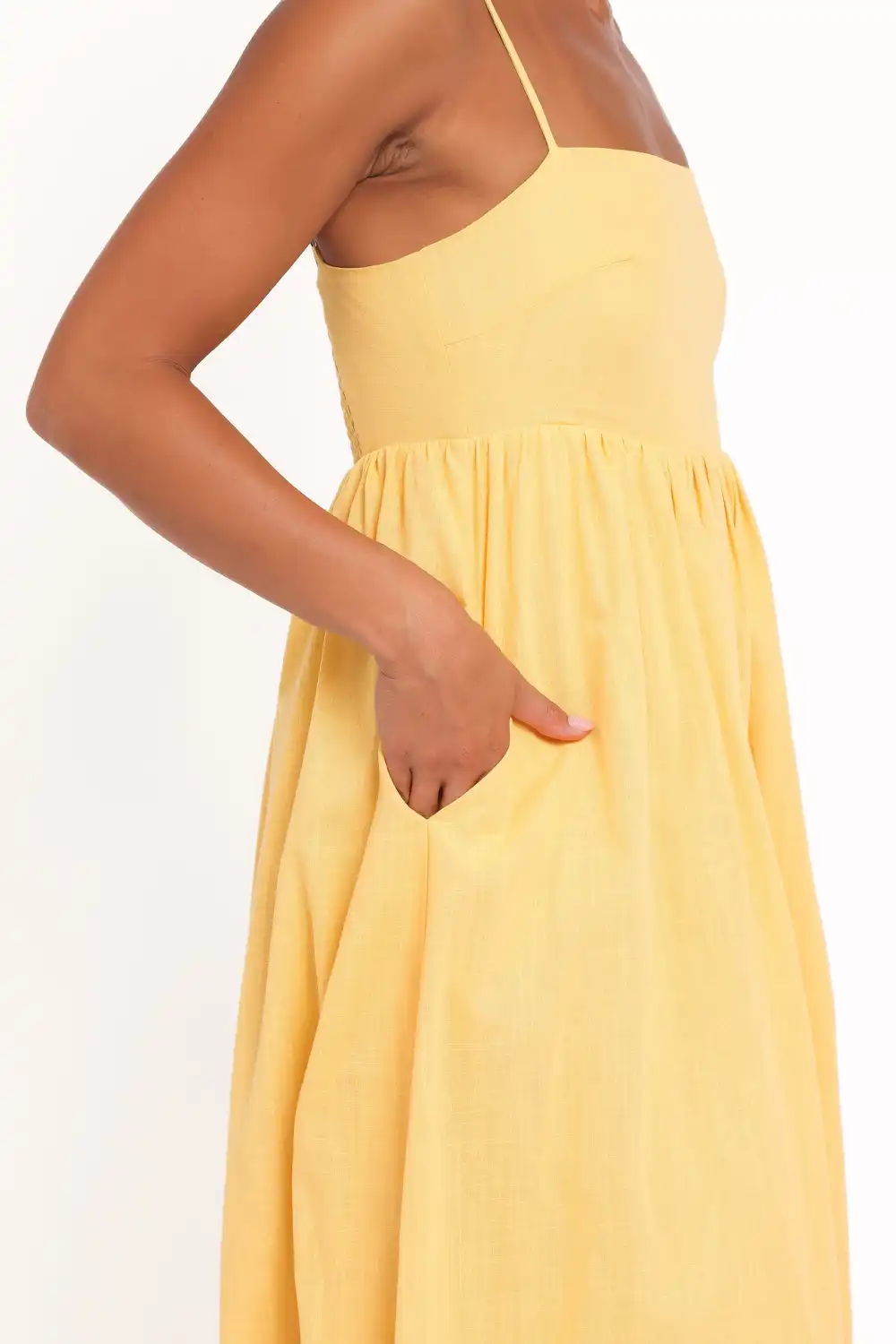Elegant Square Neck Maxi Dress