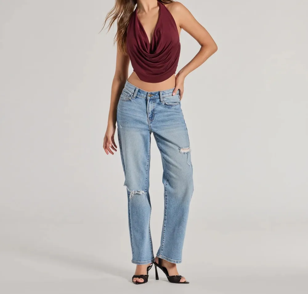 Halter Sleeveless Cropped Top