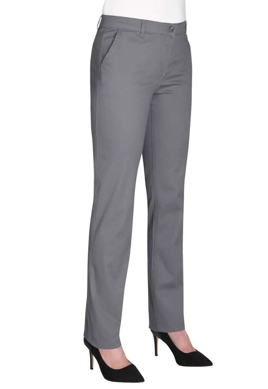 Women's Slim Leg Stretch Chino Trousers