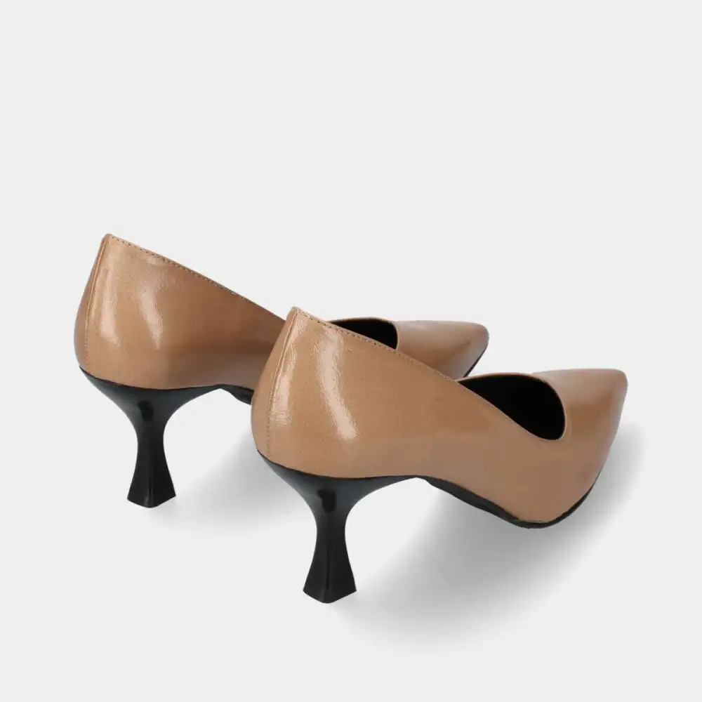 Modern Patent Effect Stiletto Pumps