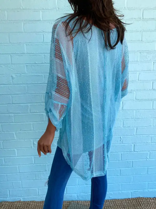 Relaxed Crochet Blouse
