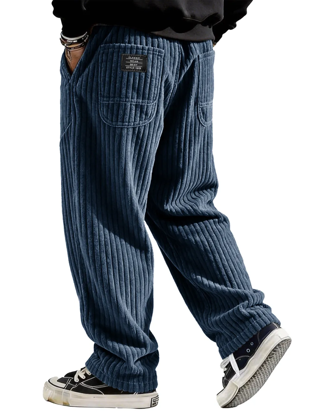 Corduroy Pocket Relaxed Pants