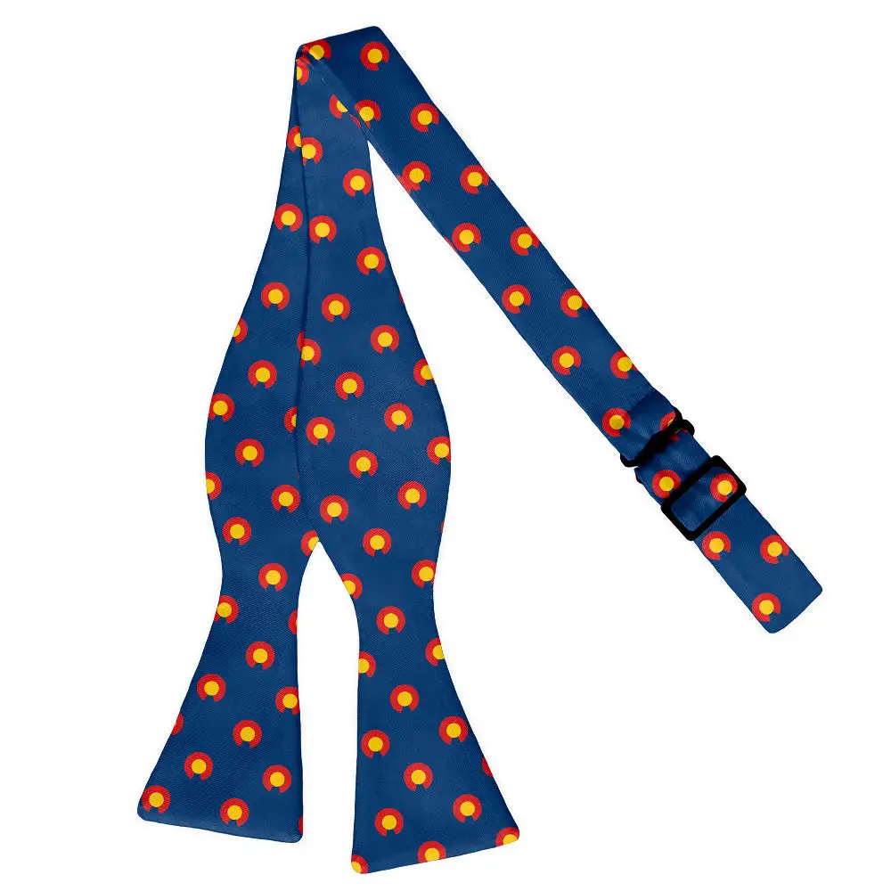 Flag Pattern Bow Tie