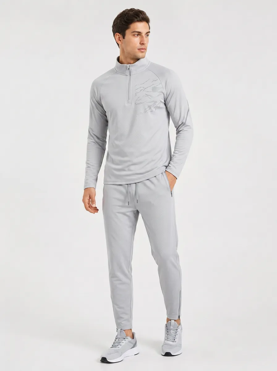 Men's Quarter Zip Abstract Sports Set