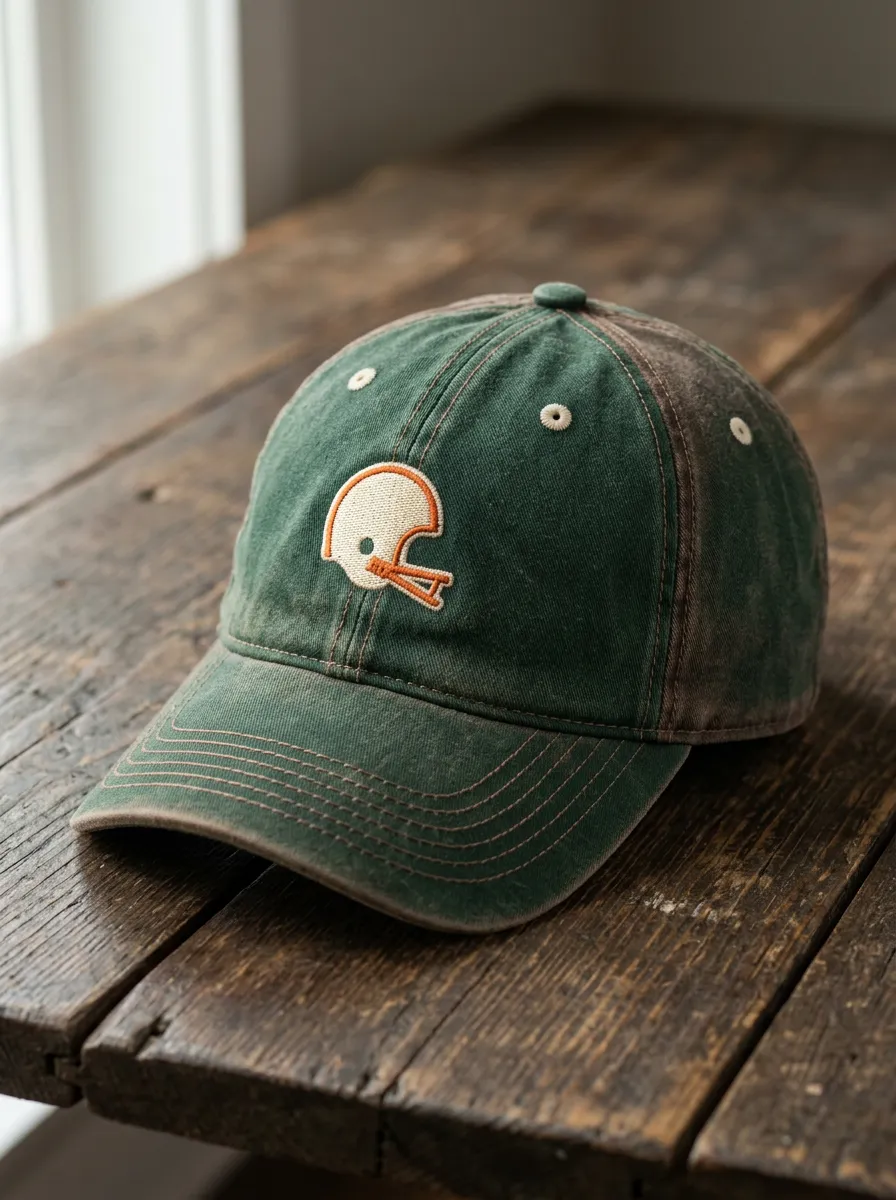 Unisex Sport American Football Fan Helmet Embroidered Baseball Cap
