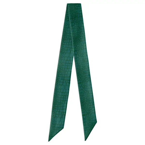 Gator Skin Motif Hair Scarf
