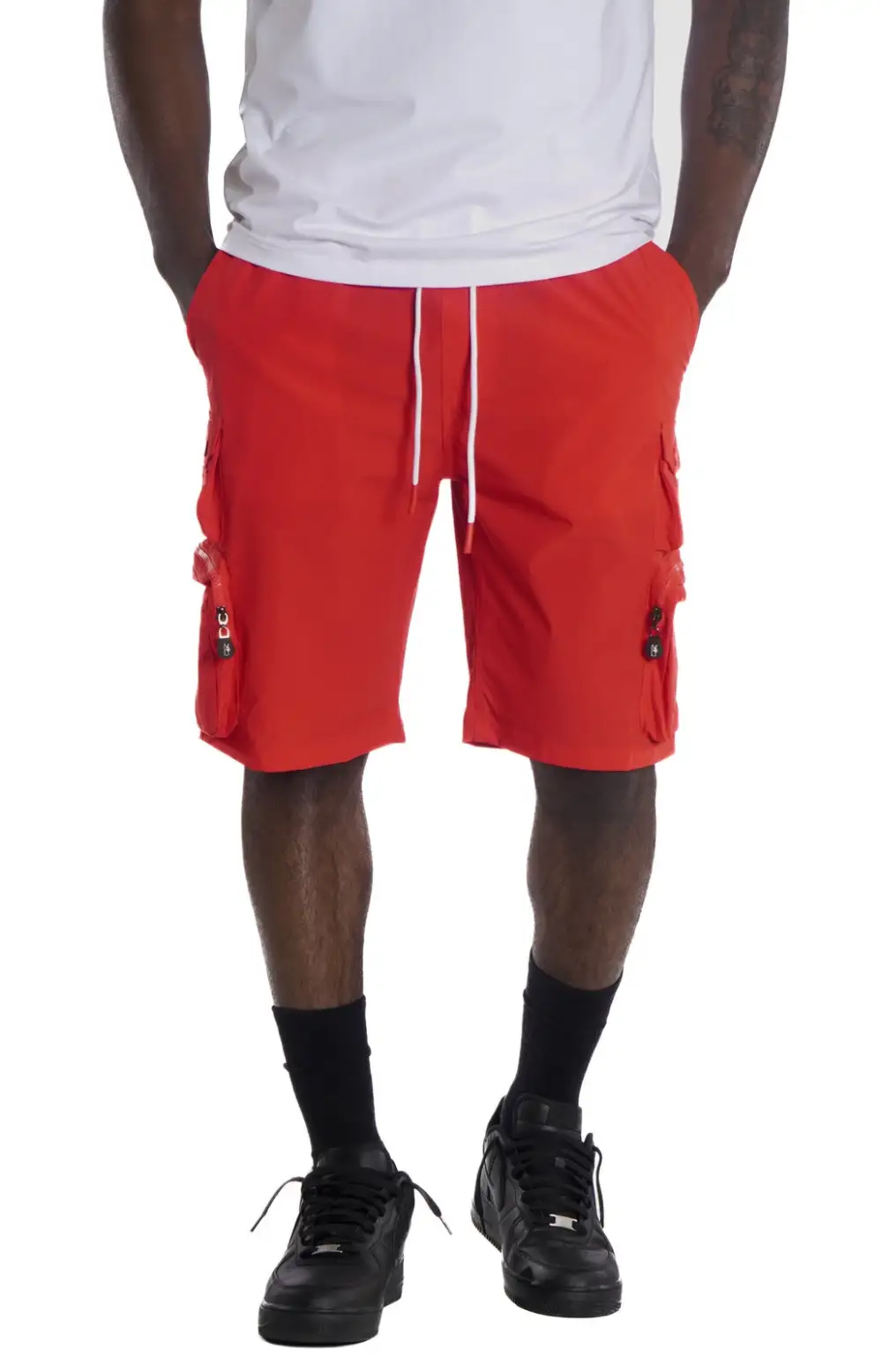 Versatile Nylon Spandex Cargo Shorts