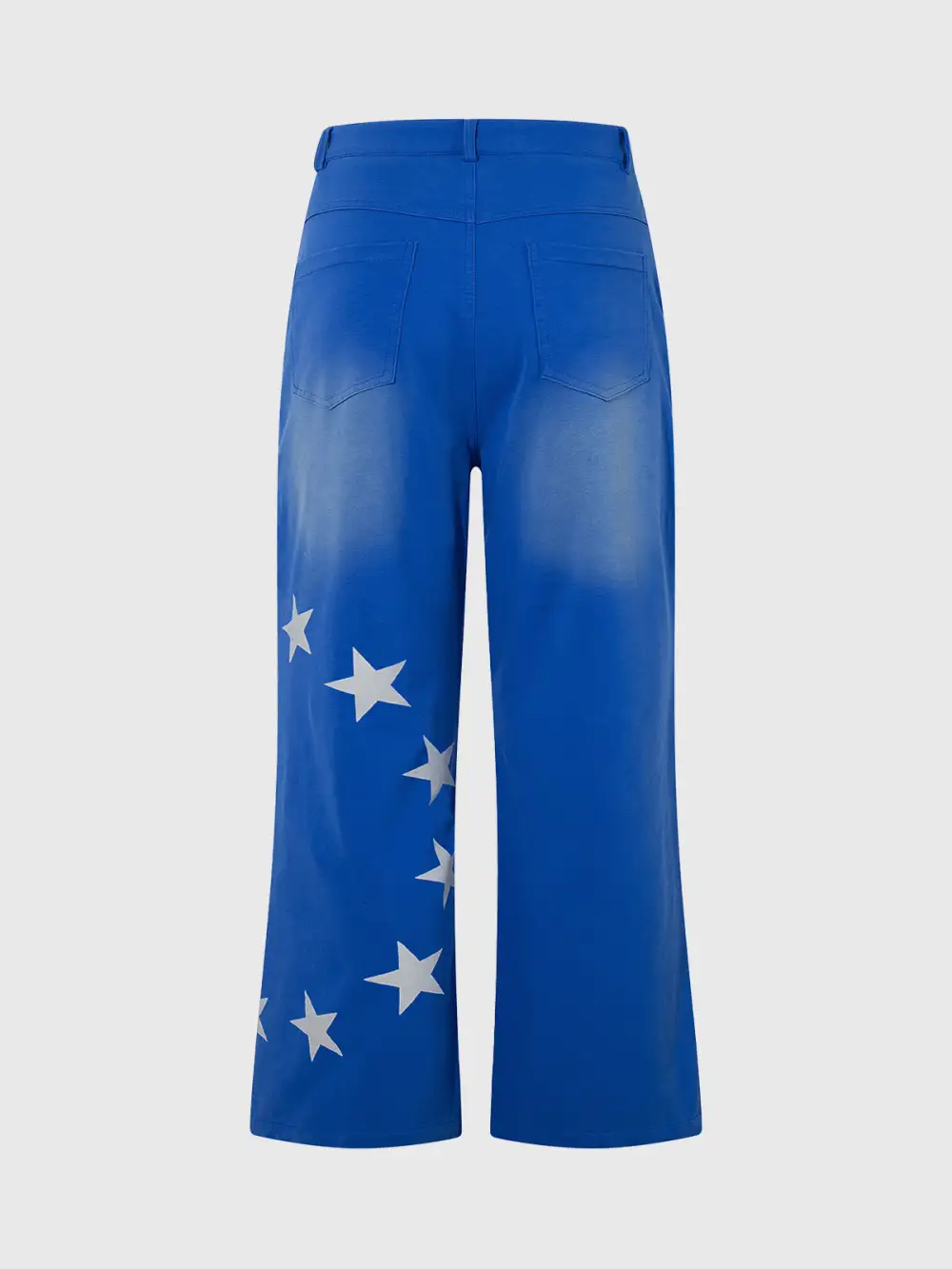 Structured Straight-Leg Pants