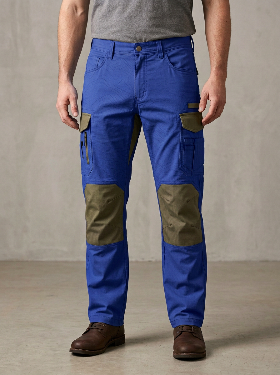 Unisex Outdoor Hiking Topographic Tactical Work Pants