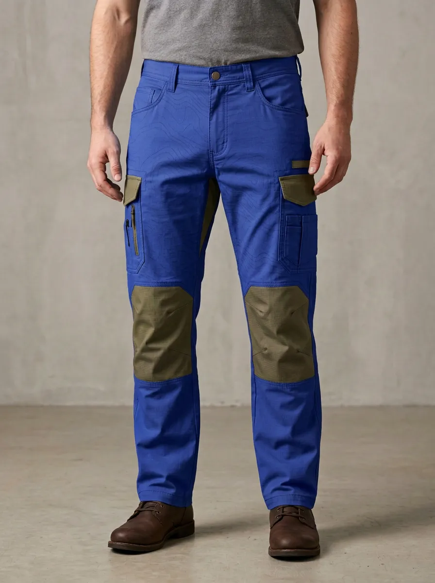 Unisex Outdoor Hiking Topographic Tactical Work Pants