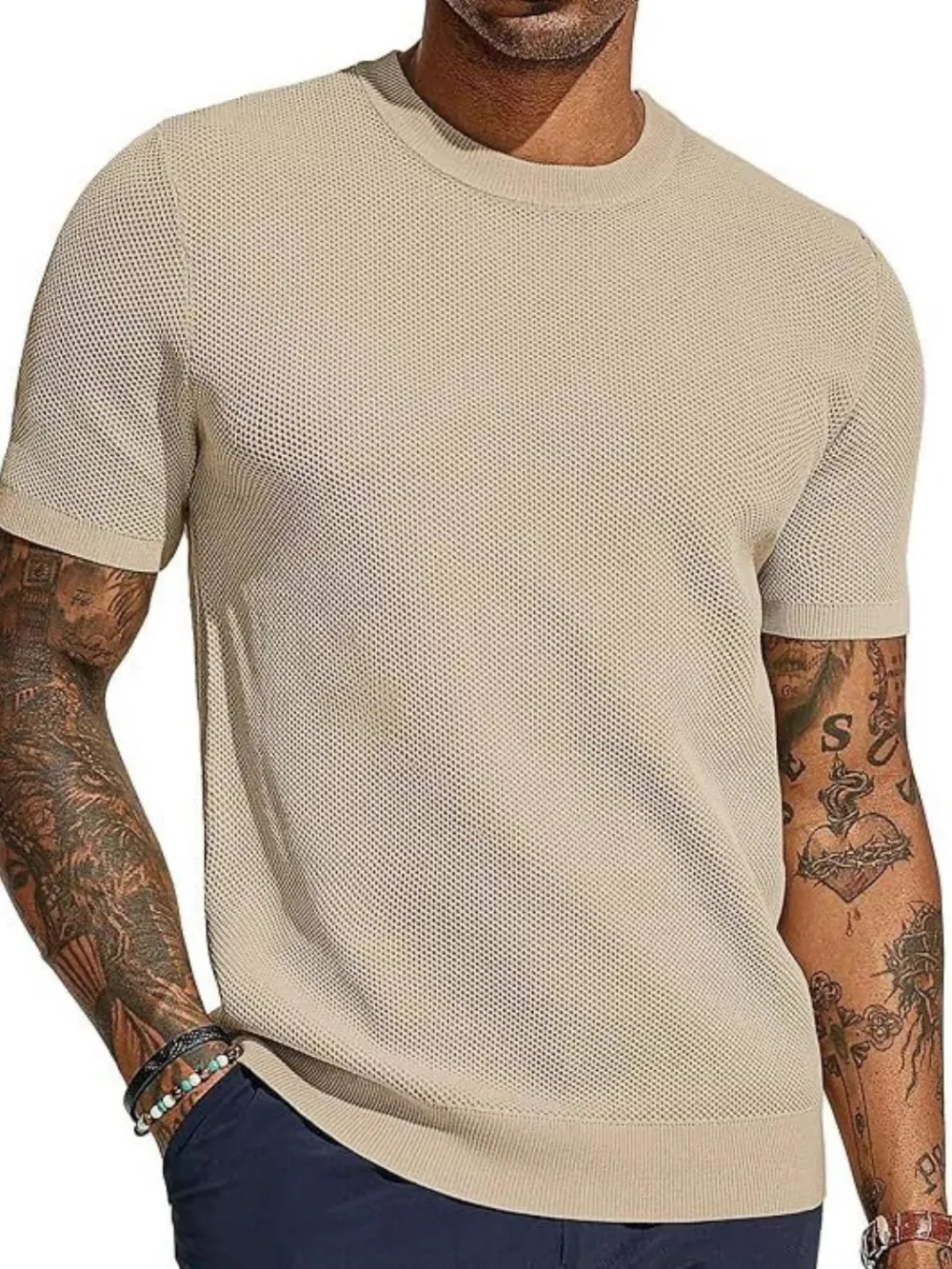 Round Neck Short Sleeve T-Shirt