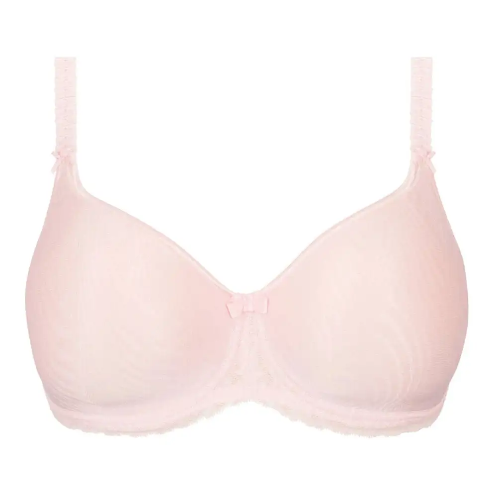 Women's Full Coverage Underwire Spacer Molded Adjustable Straps Rounded Shape Smoothing Bra