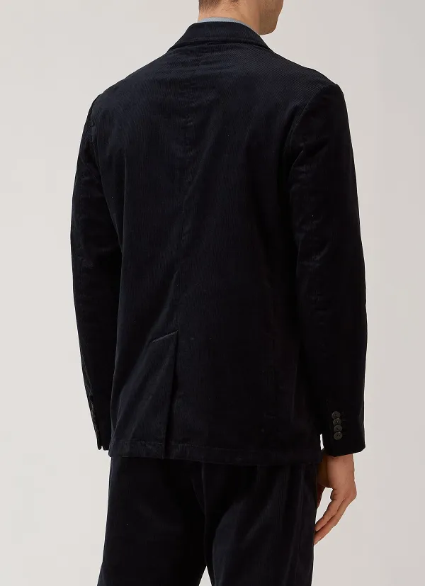 Garment Washed Corduroy Blazer