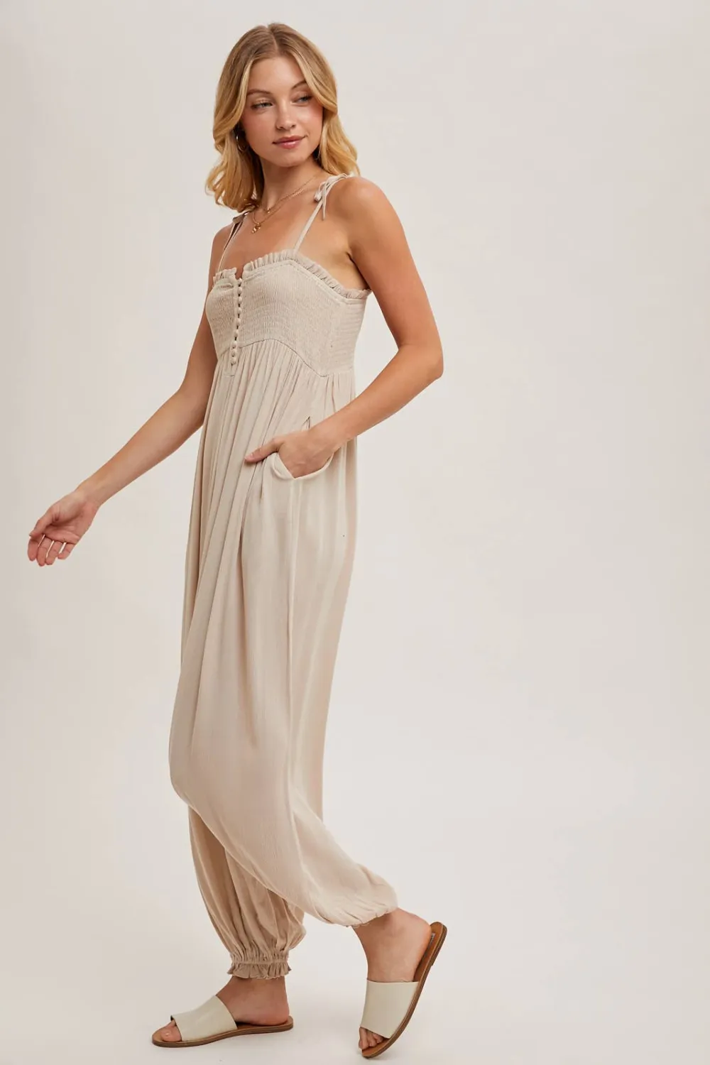 Relaxed Bohemian Jumpsuit
