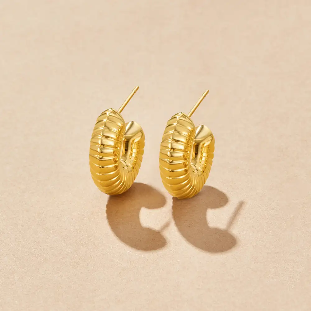 Spring Hoop Earrings