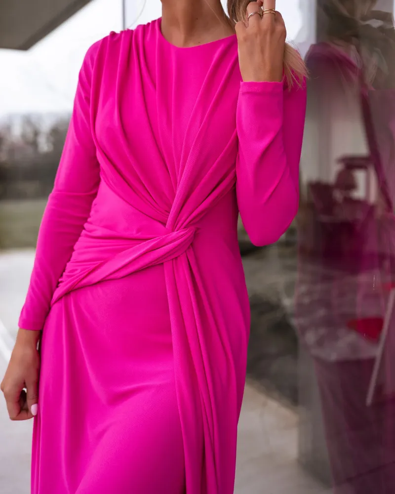Easy Fit Maxi Soft Drape Dress