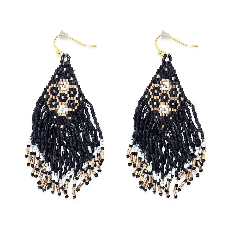 Streamlined Delicate Artful Statement Earrings